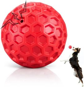 Indestructible Squeaky Dog Balls for Aggressive Chewers, Interactive Dog Toys for Aggressive Chewers for Relieving Anxiety Indestructible Squeaky Dog Balls for Aggressive Chewers, Interactive Dog Toys for Aggressive Chewers for Relieving Anxiety