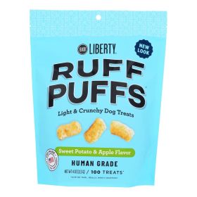 Bixbi - Ruff Puffs Sweet Pot & Ap - Case Of 8-4 Oz Bixbi - Ruff Puffs Sweet Pot & Ap - Case Of 8-4 Oz